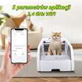 🔥Oferta specjalna🔥Inteligentna samoczyszcząca kuweta dla kotów
