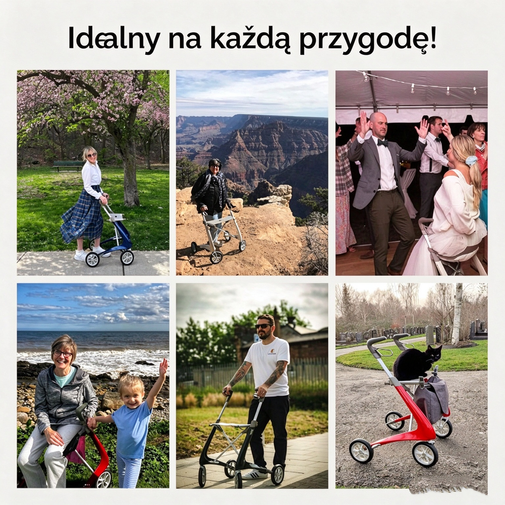 💥 Oferta ograniczona czasowo 🚶 Lekki i stabilny chodzik
